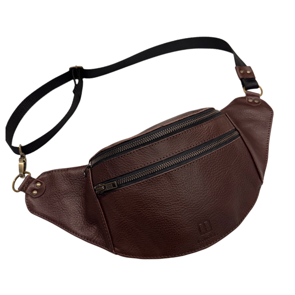 Italian Leather Fanny Bag.