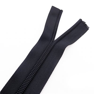 Fermeture à glissière noire RL YKK #8C