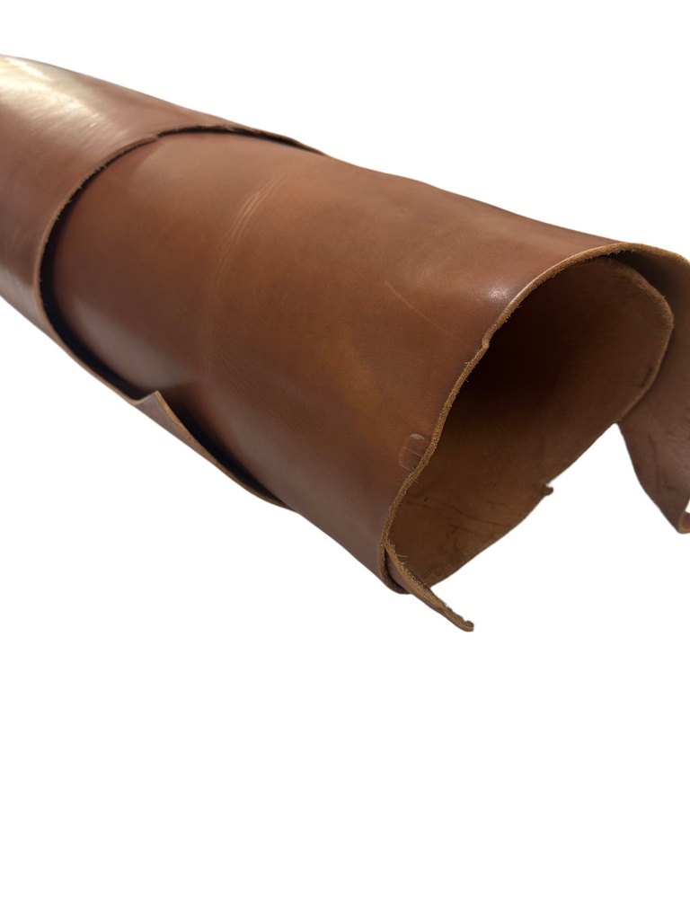 Cuir English Bridle, Tannage Végétal. 