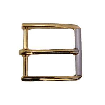 [U43] 1 1/4 twotone nickelgold buckle (