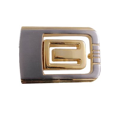 [U334] Buckle 1 1/4 goldnickel 