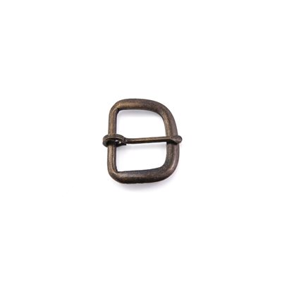 [AL392-16A] Buckle 1 simple antique gold 