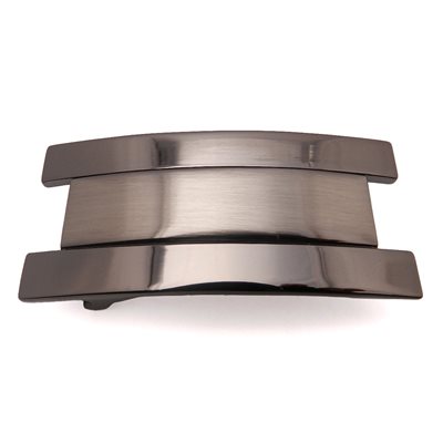 [L-HA0989] Boucle 1"1/8, argent satiné.