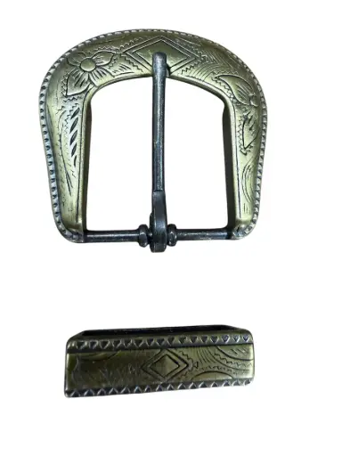 [U146OA] 11/8 gold ant buckle (3 parts) 