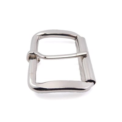 [C7019] Silver electro roller buckle 15/8" 