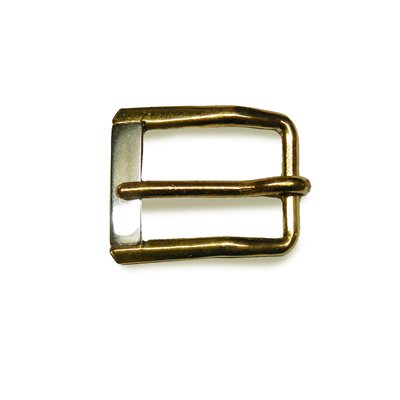 [U380] 3/4 twotone nickelgold buckle 