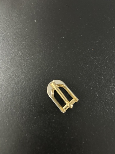 [S41D2] 5/8" double gold buckle   