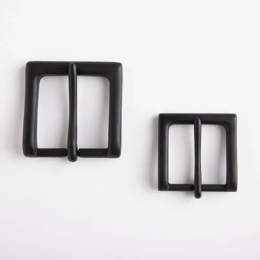 [1652-06] Bandera buckle 11/2 matte black