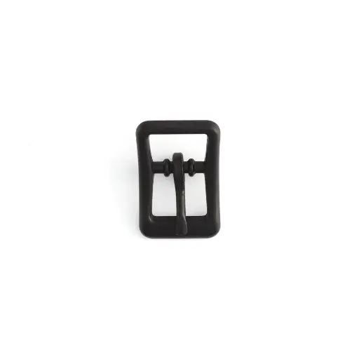 [1541-05] Boucle double noir mat 3/8"