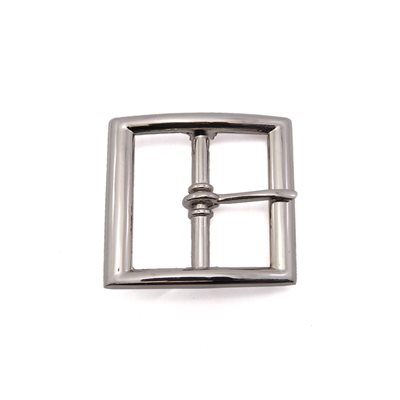 [AL834-15N] Belt buckle 1" 1/2" nickel