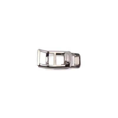 [S2953N] Slide buckle 1/4 nickel (min12)