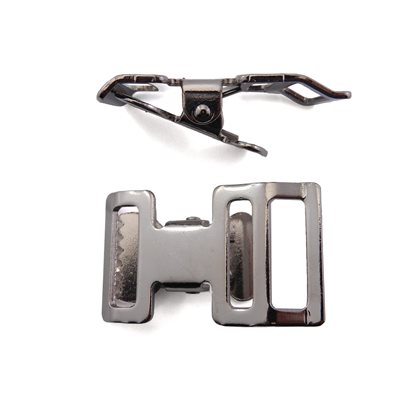 [AL404-1] Prong buckle T buckle 1 nickel 