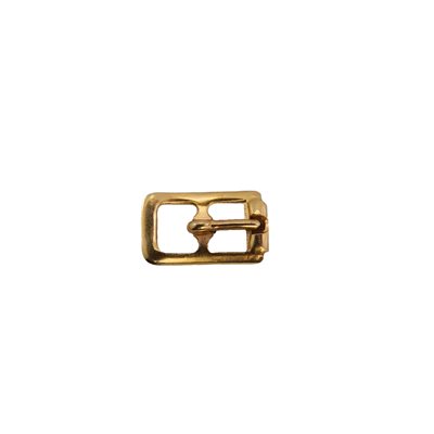 [S2957D3] Boucle à roul. 1/4"  double or Jaune (LBA) (min12)