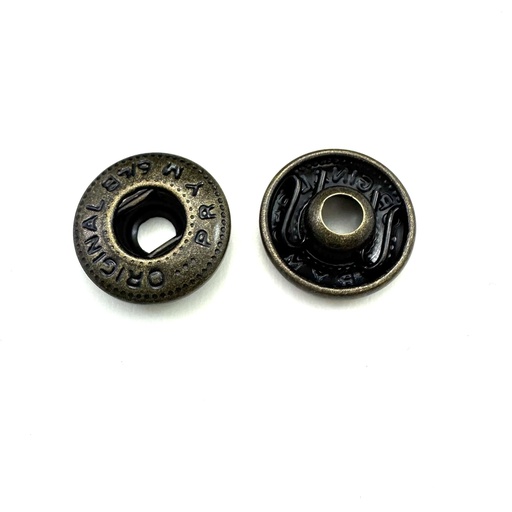 French button  #6 female