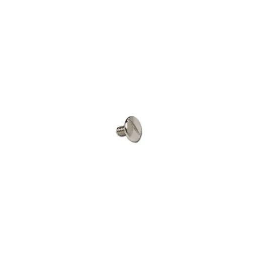 [1295-00] Vis Concho 3/8 nickel, Tandy Leather.