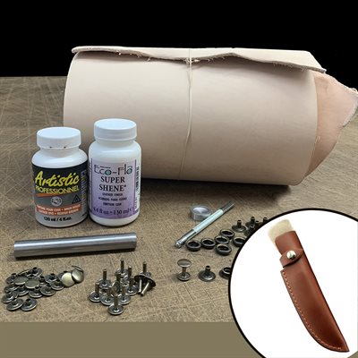 [CREA-KIT4] Ens. Débutant étui à couteau (Kit#4)