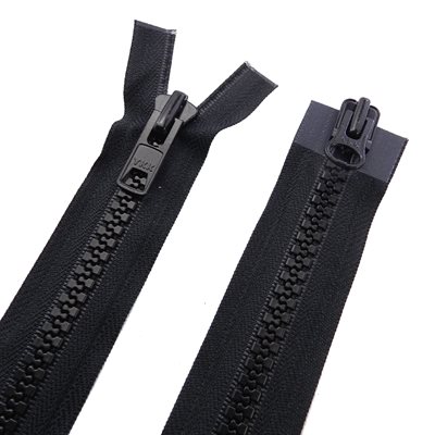 YKK #10VS, 36 separable, 2-way auto zipper.