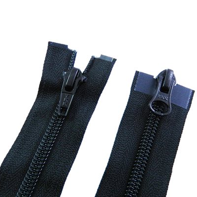 YKK #RT10 #5C self-zipper, 30 separable, 2-way