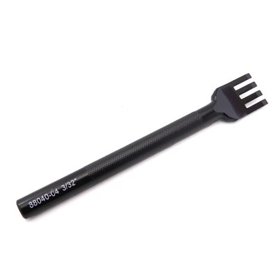 [88040-04] Pro fork 4 flat stems 3/32, Tandy Leather.