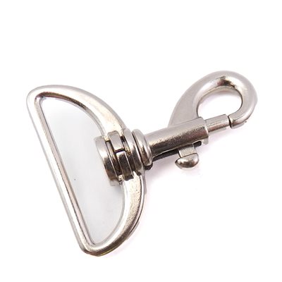 Straight base 1-1/2 rotating carabiner.