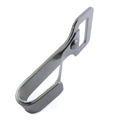 [AL290-1SNP] Carabiner 1" Stamped, nickel plated harness