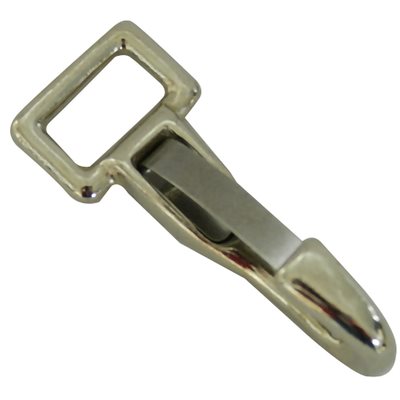 [Z3727-34B] 3/4 carabiner metal harness stamped brass