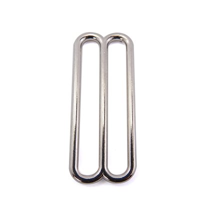 [AL541-2N] Double loop 2 rounded nickel