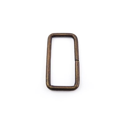 [W2020A] Passant rectangle fil rond 1-1/4 "X 1/2" or antique