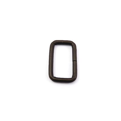 [W2058A] Passant rectangle fil rond 5/8 x 5/16 or antique (SWG)