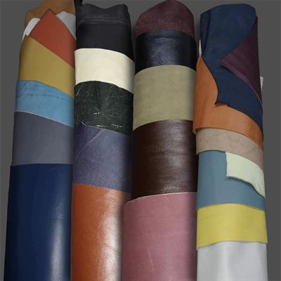 [PC-B] Bale ±20 thin leathers 1.5 to 3oz.