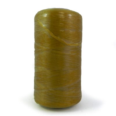 Sinew fil ciré plat 8oz. 800 pi.  (70 lb test) + coul  (un)