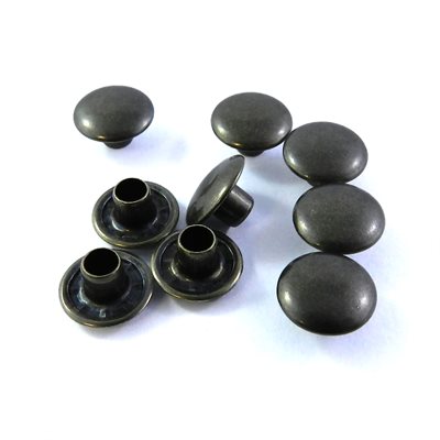 [FIM 36AC 1] Rivet Head #36 Antique Gold Steel --T36A