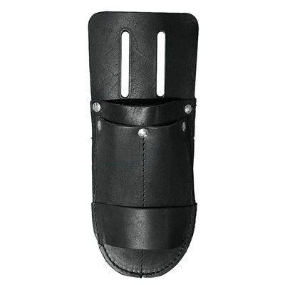 [Dm-238] Sheath for industrial knife or pruning shears, full grain leather.