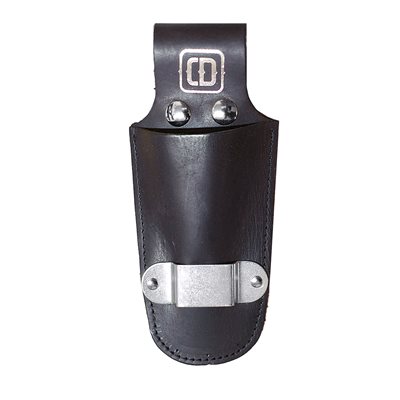 [DM-321-A] Leather secateur holder with ribbon holder.