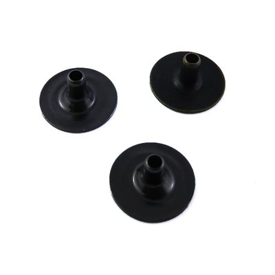 Bouton Pression série 80 Antirouille: poteau long gun metal