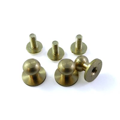 Piolino brass 1/4"x 3/8"  10x7x9.25mm