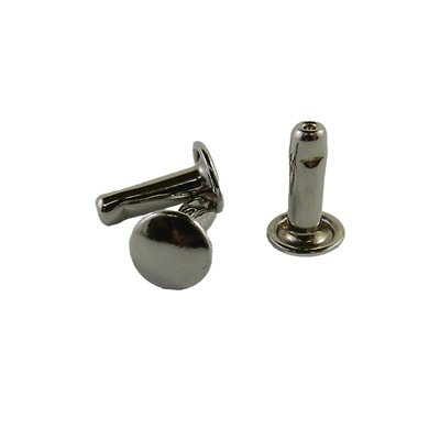 Poteau rivet 33-10mm Nickel double tête+QTT