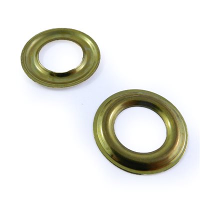 Washer #5 sheet 5/8 brass gold