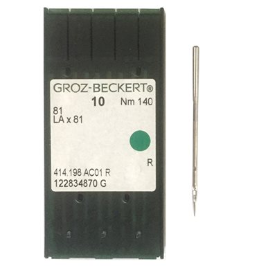Aiguilles pour machine à coudre Claes #81, Groz-Beckert.