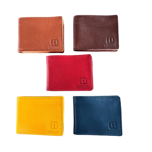 Leather Wallet Vegetable Tanned Leather