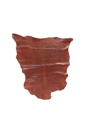 [AGN-3-ACAJOU] Cuir d'agneau, acajou, série limitée.  