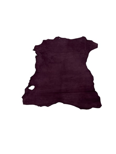 [AGNS-2-ROUILLE] Suede Lamskin, Rust.