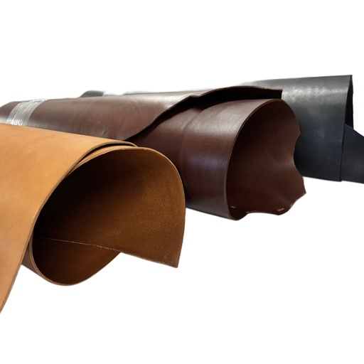 Cuir à Ceinture Tannage Végétal.